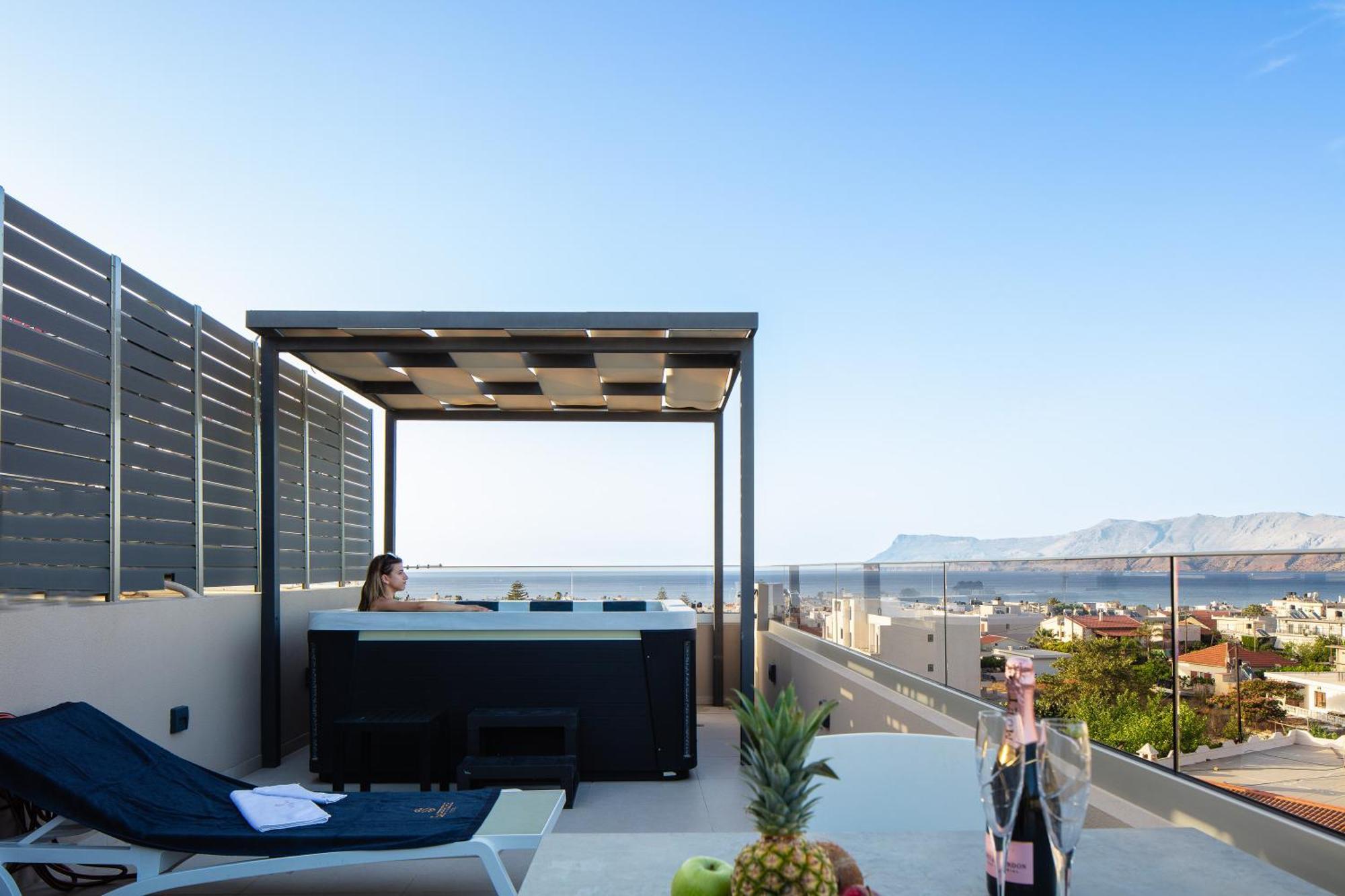 Sapphire Horizon Suites Kíssamos Exterior foto